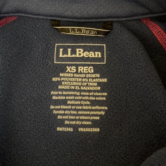 L.L.Bean Zip Up Sweater Soft Shell Jacket - Picture 12 of 15